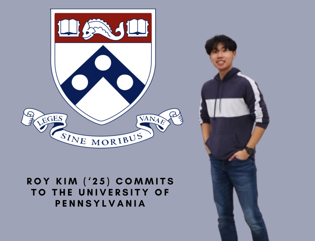 It's all smiles for Roy Kim (25'), as he gets ready to attend UPENN.